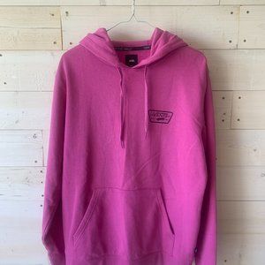 Vans "Off The Wall" Pullover Hoodie in Pink